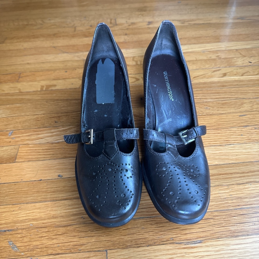 Vintage Mary Jane’s with a cute buckle in the front